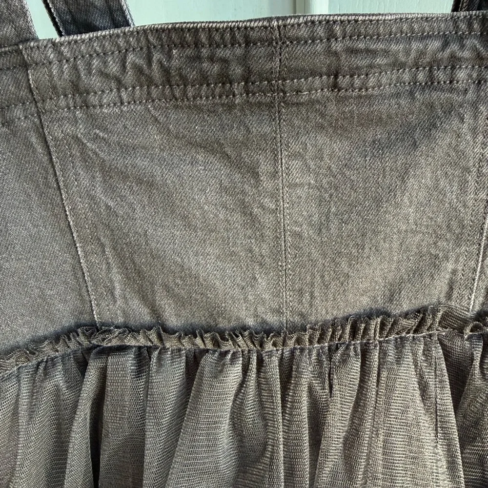 Pilcro Black Tulle Layered Dress - Picture 5 of 10